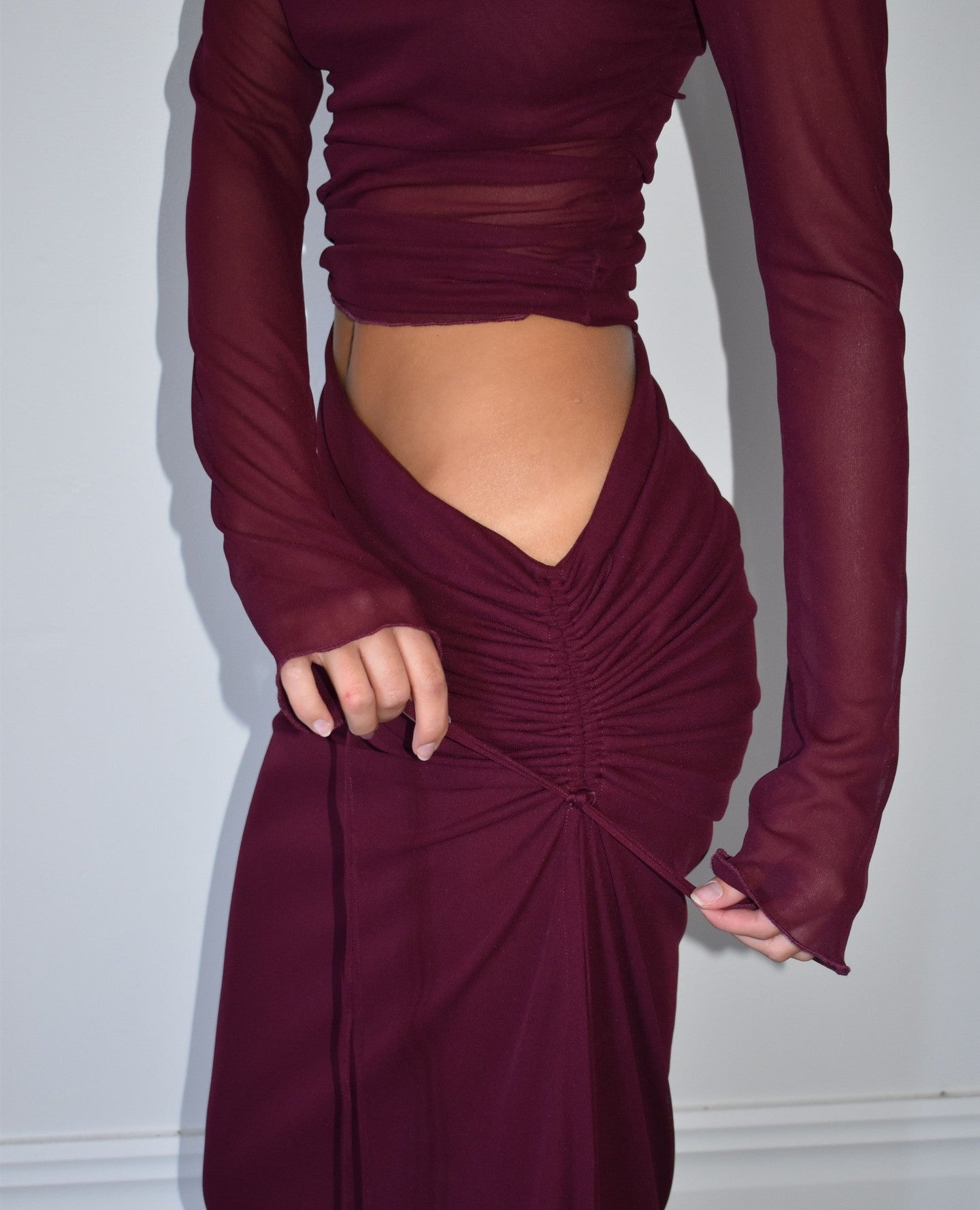 Mable Maxi Dress - Plum