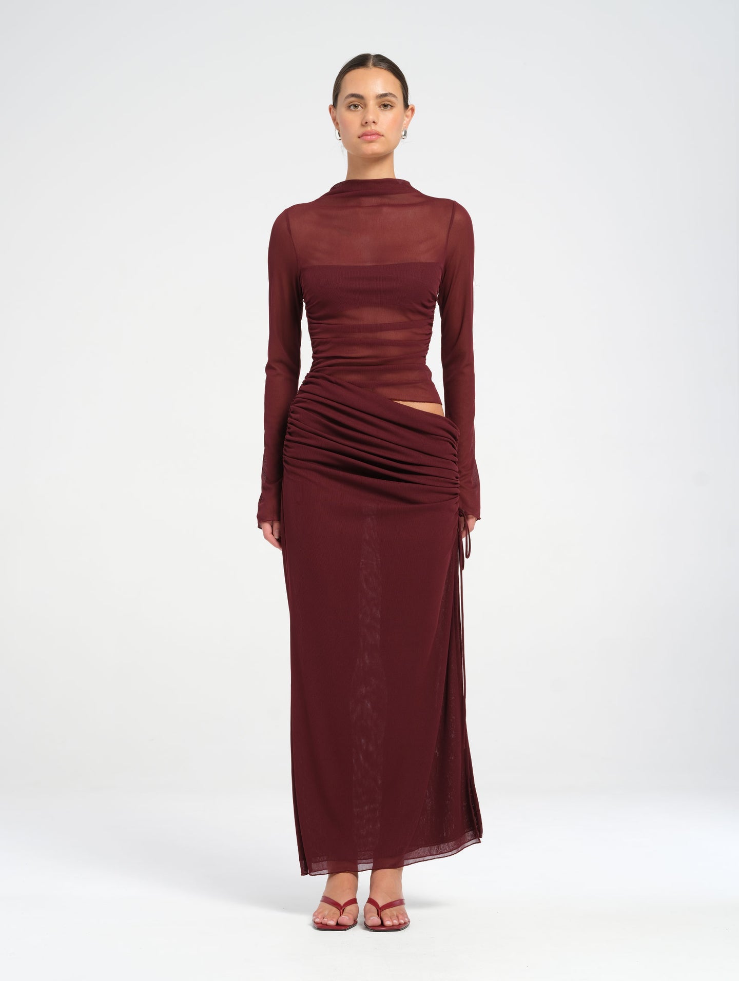 Mable Maxi Dress - Plum