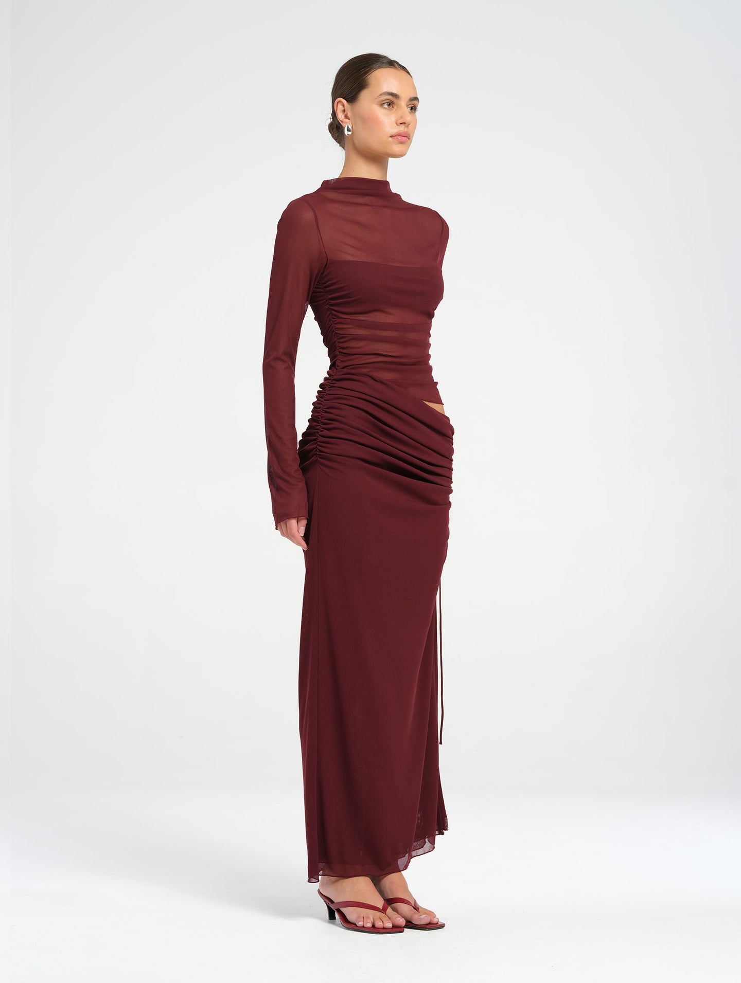 Mable Maxi Dress - Plum