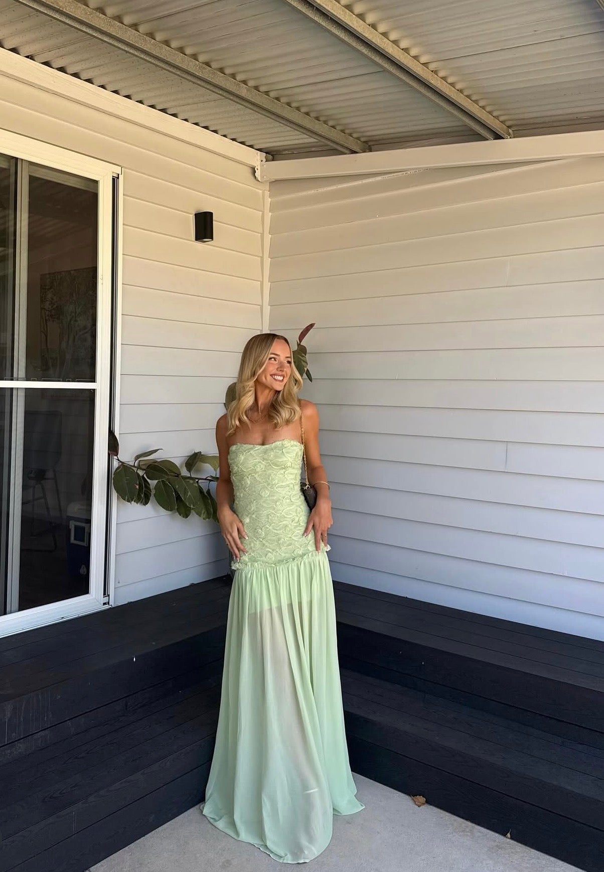 Renata Dress - Mint