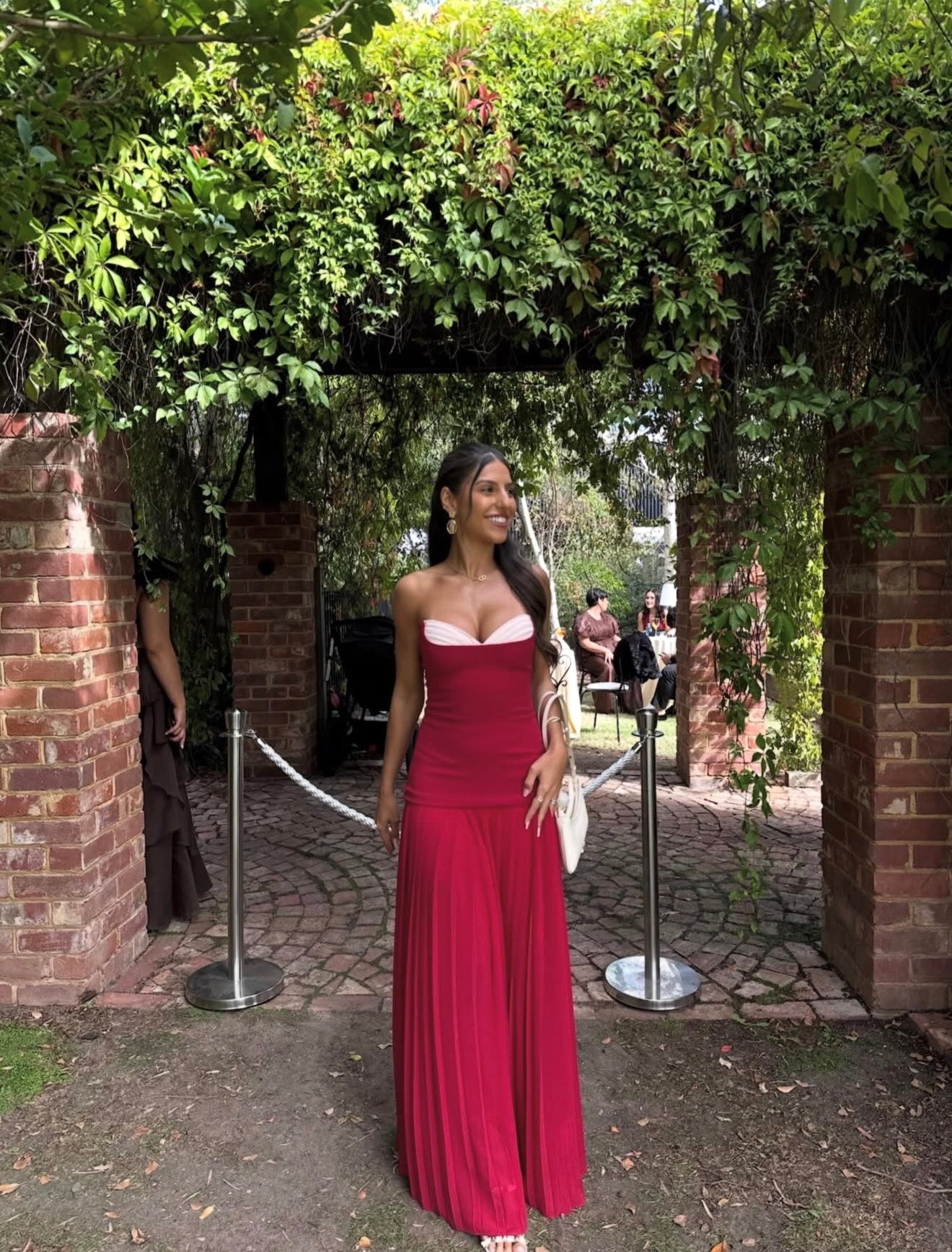Nicolette Gown - Raspberry