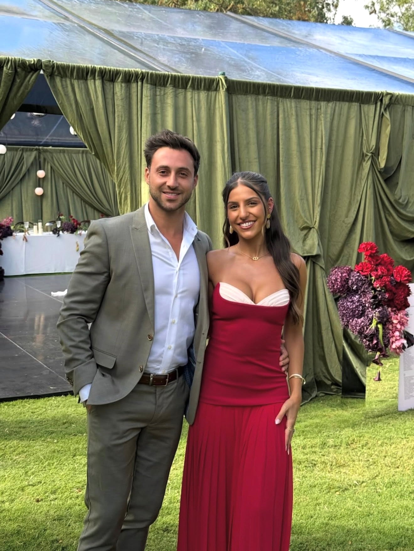 Nicolette Gown - Raspberry